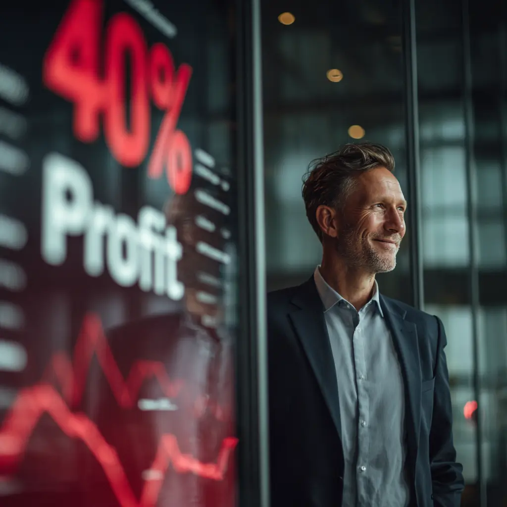 40% profit share image